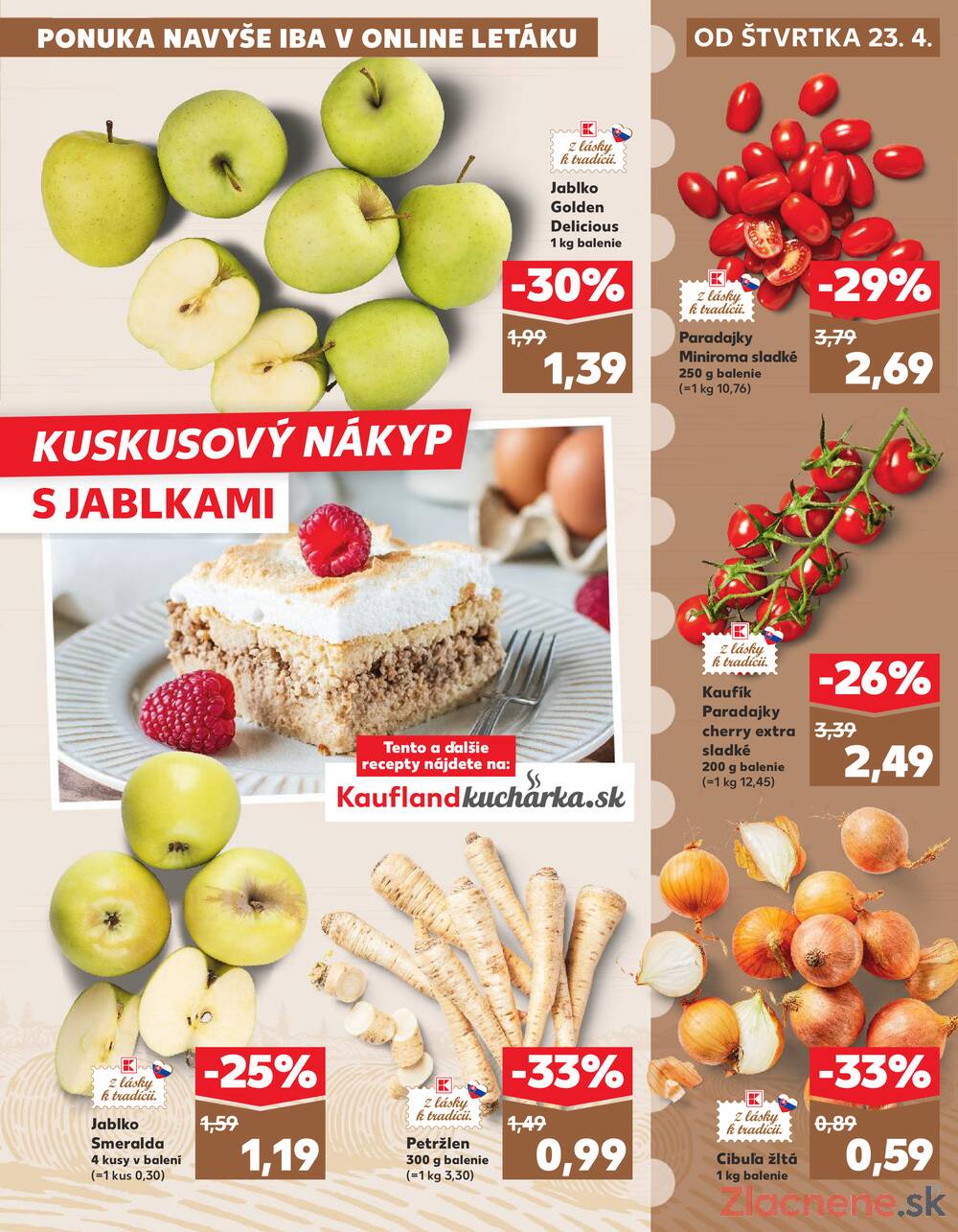 Kaufland 23.4. - 29.4. - Kaufland Bratislava - Bory