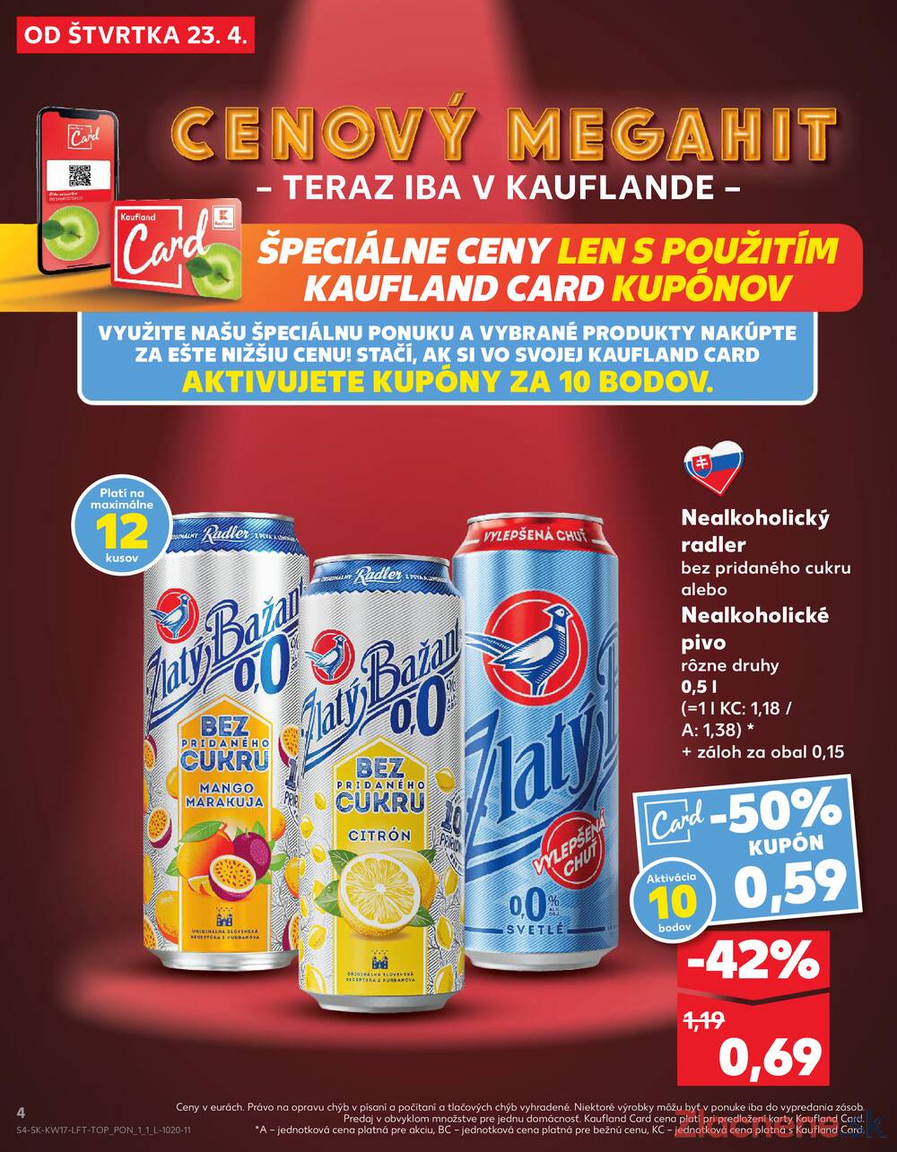 Kaufland 23.4. - 29.4. - Kaufland Bratislava - Petržalka