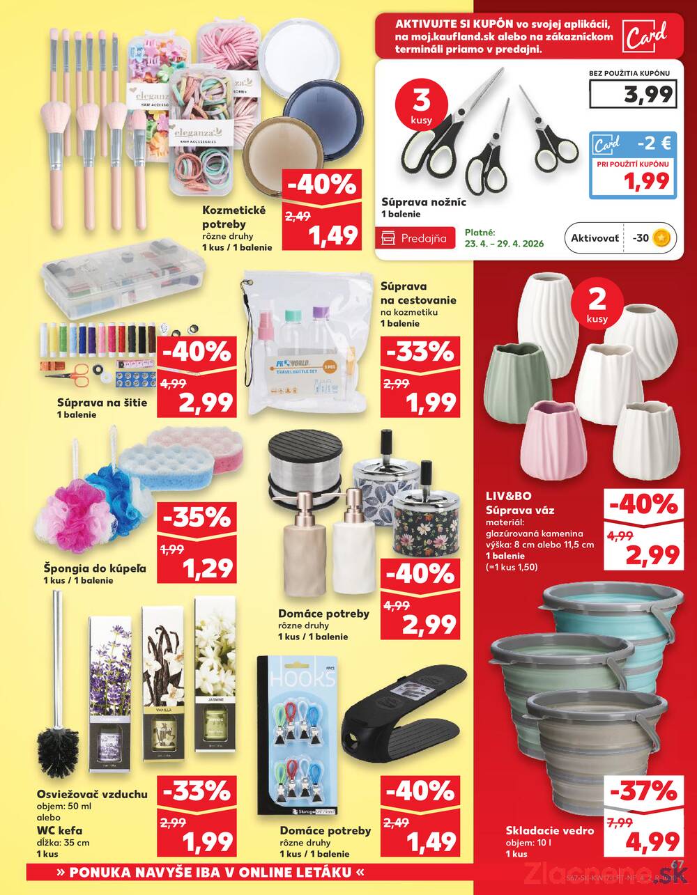 Kaufland 23.4. - 29.4. - Kaufland Trnava - Nová ul.