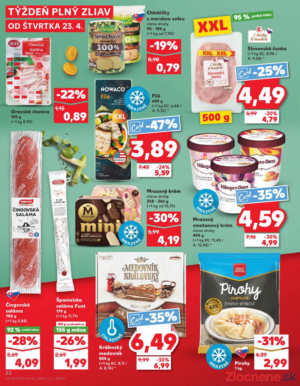 Kaufland 23.4. - 29.4. - Bratislava-Patrónka