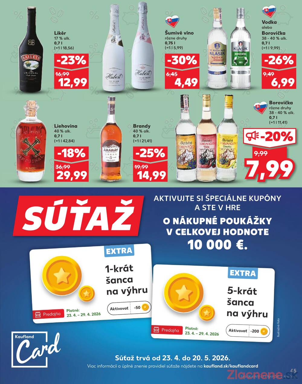 Kaufland 23.4. - 29.4. - Kaufland Ružomberok