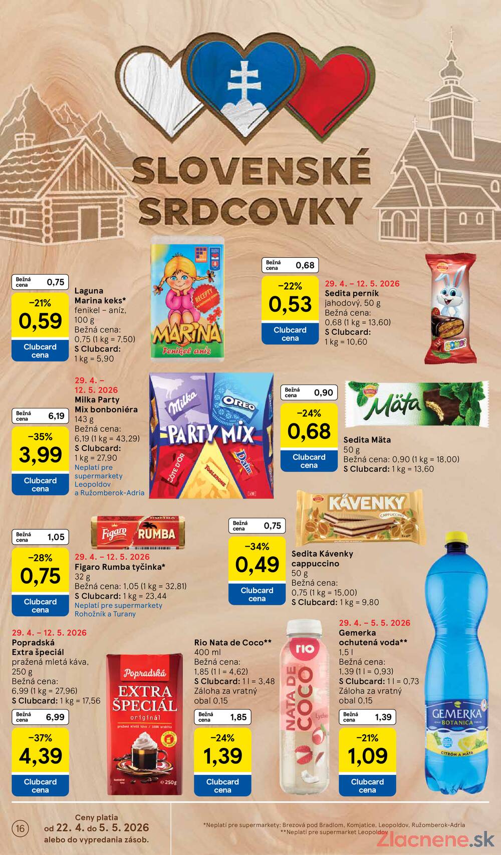 Leták Tesco - Tesco supermarkety od 29.4. do 5.5.2026 - strana 16