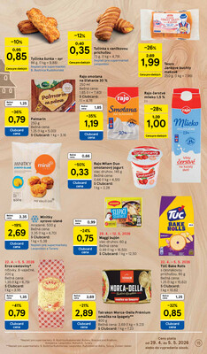 Tesco supermarkety od 29.4. do 5.5.2026