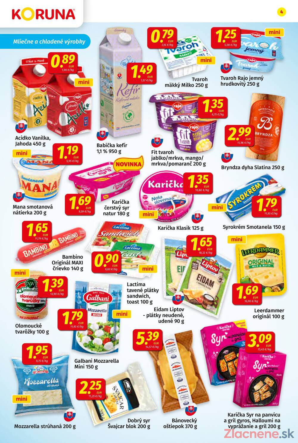 Leták KORUNA - KORUNA do 6.5. - strana 4