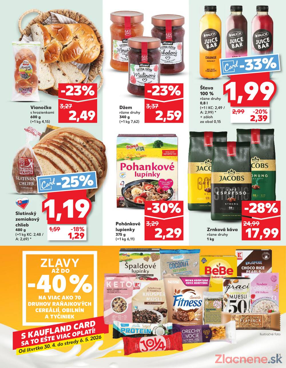 Kaufland 30.4. - 6.5. - Kaufland Trebišov