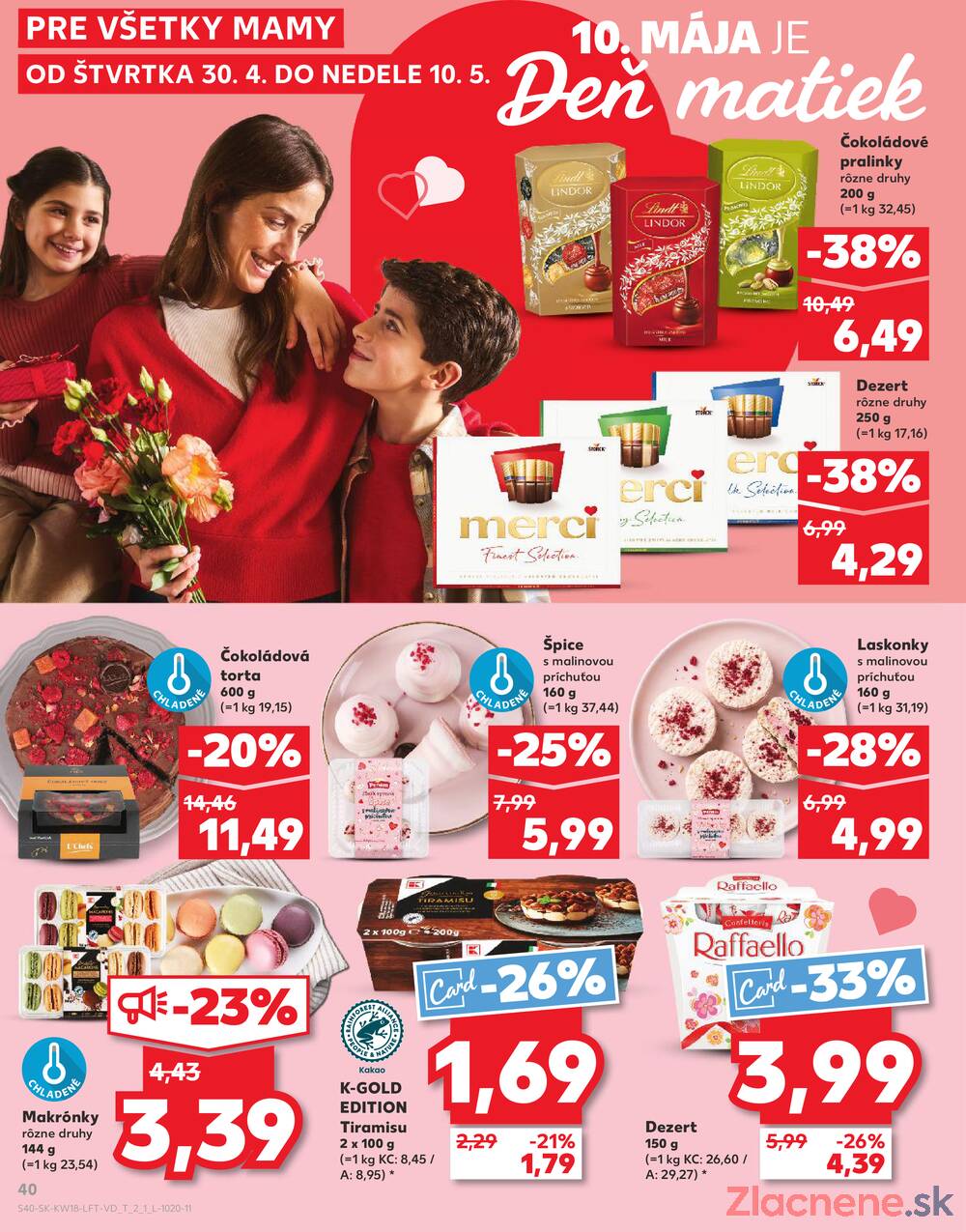 Kaufland 30.4. - 6.5. - Kaufland Trebišov