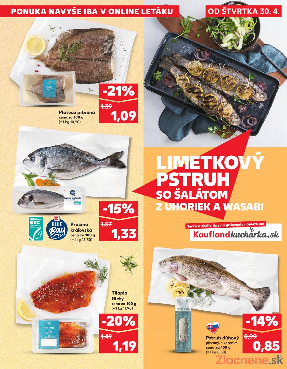 Kaufland 30.4. - 6.5. - Kaufland Piešťany