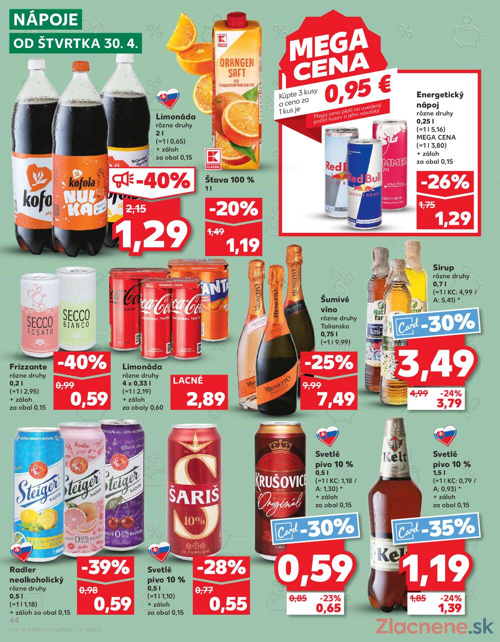 Kaufland 30.4. - 6.5. - Kaufland Piešťany