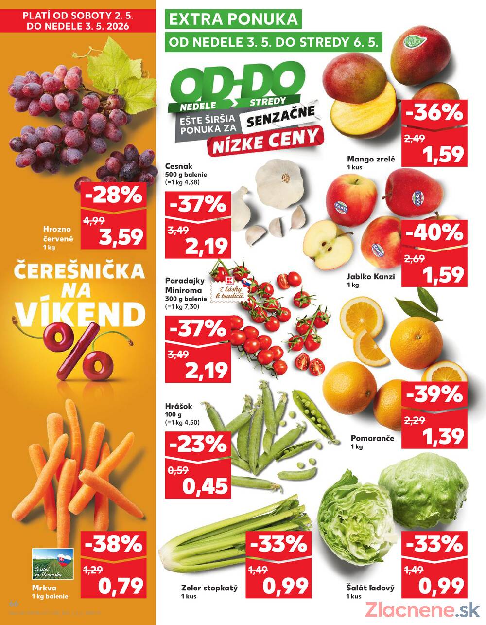 Leták Kaufland - Kaufland 30.4. - 6.5. - Kaufland Hlohovec - strana 66