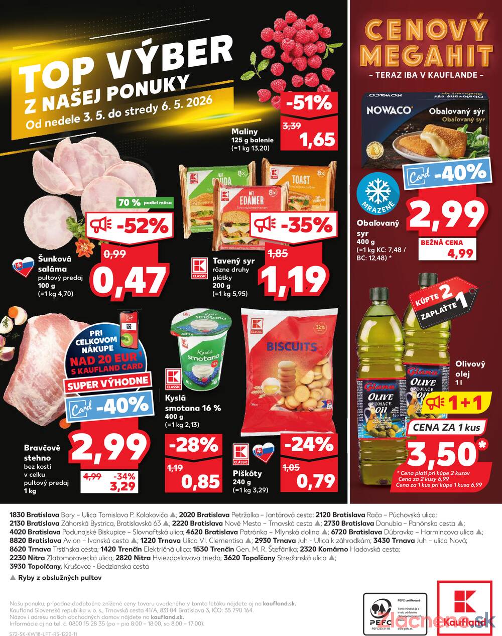 Kaufland 30.4. - 6.5. - Kaufland Bratislava - Petržalka
