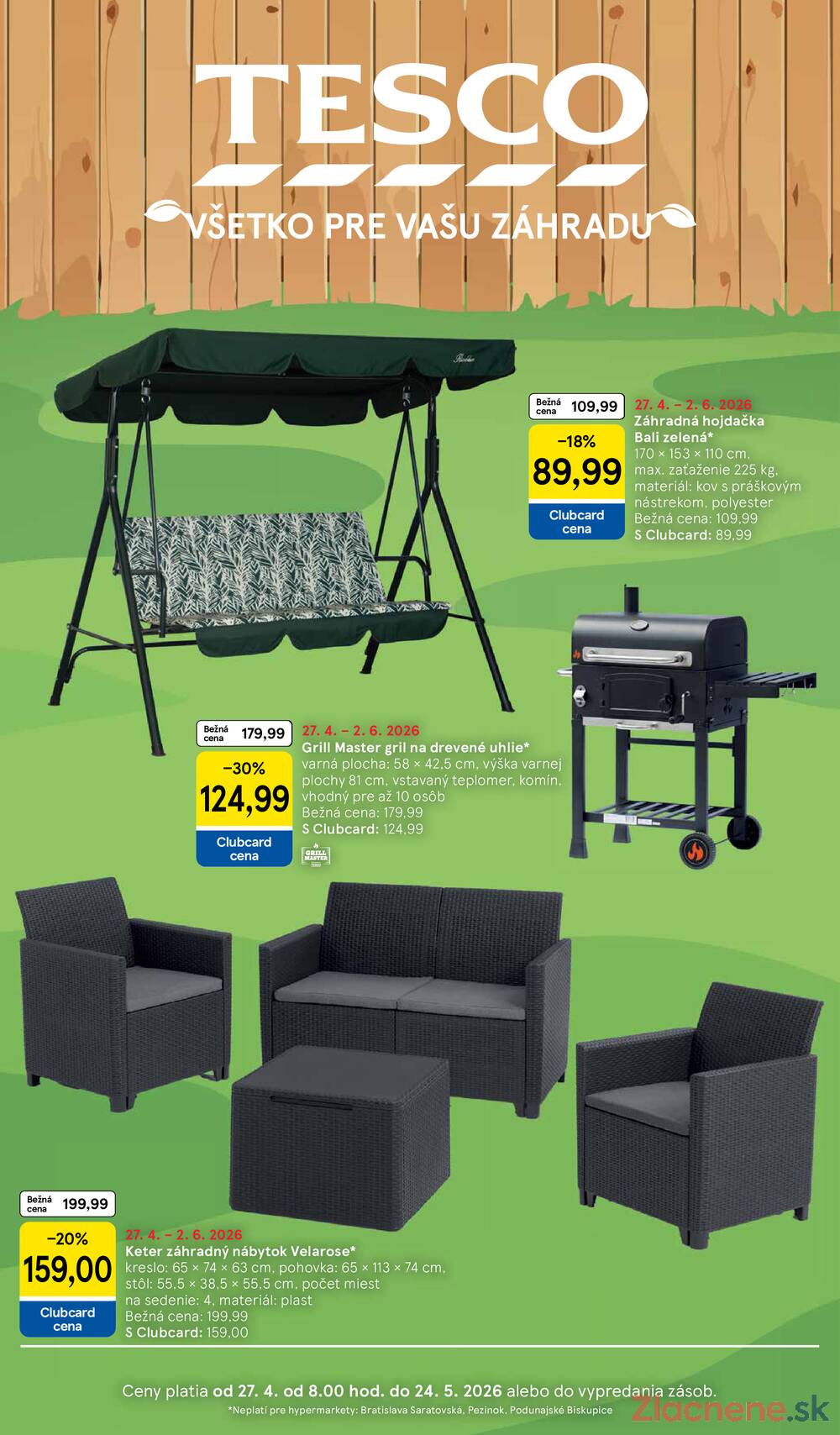 Leták Tesco - Tesco SPECIÁL velké hypermarkety 27.4. - 24.5. - strana 1