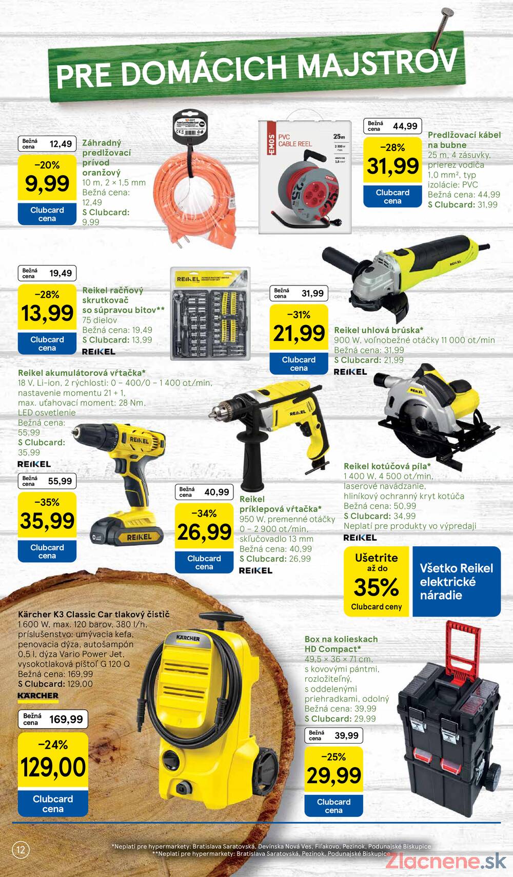 Leták Tesco - Tesco SPECIÁL velké hypermarkety 27.4. - 24.5. - strana 12
