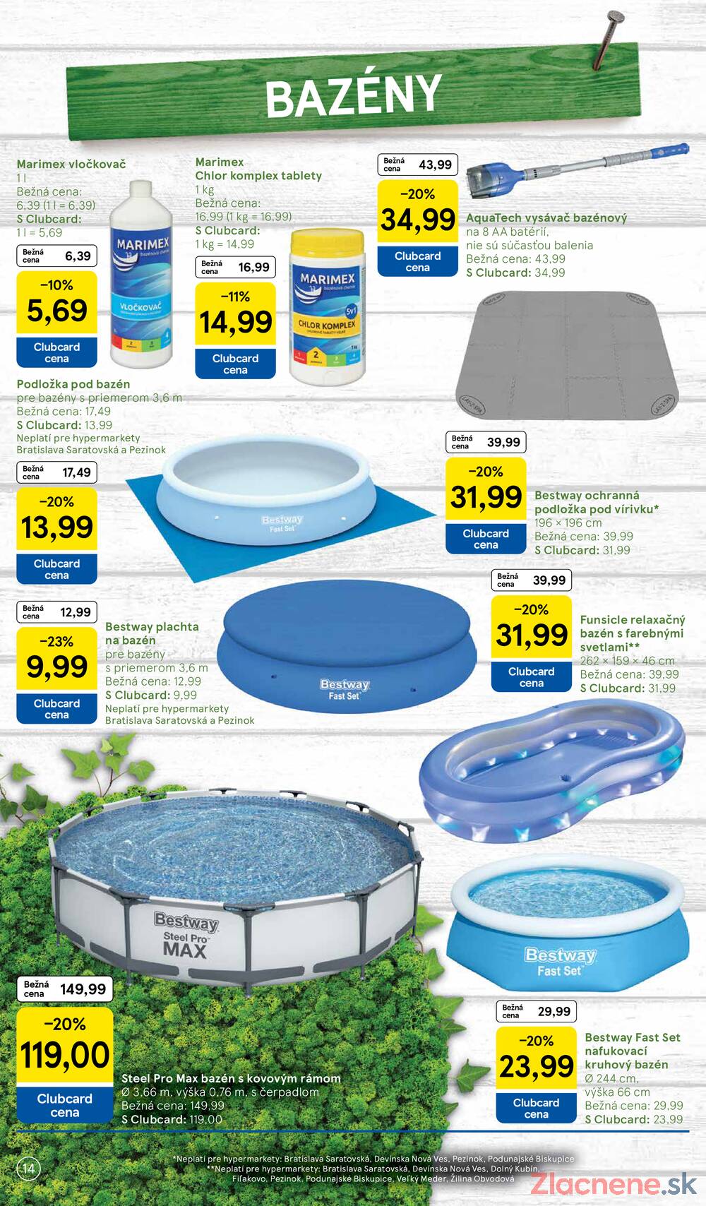 Leták Tesco - Tesco SPECIÁL velké hypermarkety 27.4. - 24.5. - strana 14