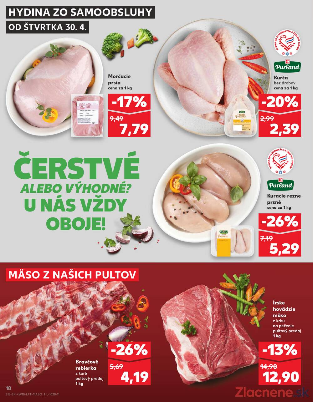 Kaufland 30.4. - 6.5. - Kaufland Trnava - Juh - Bratislavská