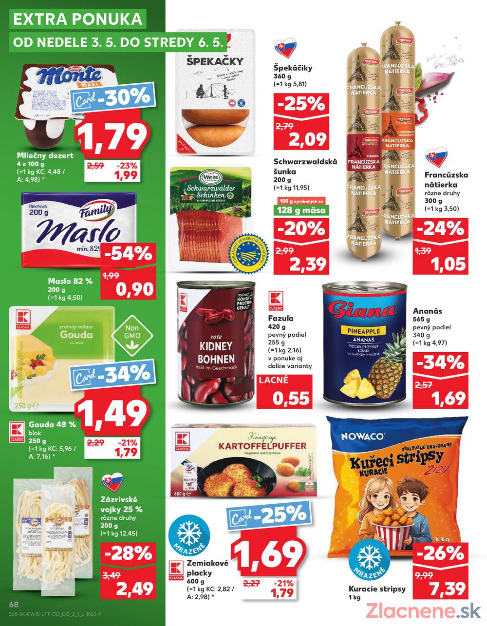 Kaufland 30.4. - 6.5. - Bratislava-Patrónka