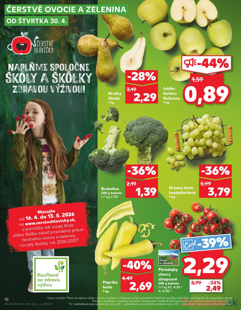 Kaufland 30.4. - 6.5. - Kaufland Košice-Pri hati