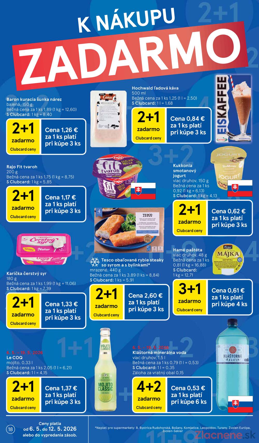 Leták Tesco - Tesco supermarkety od 6.5. do 12.5.2026 - strana 18