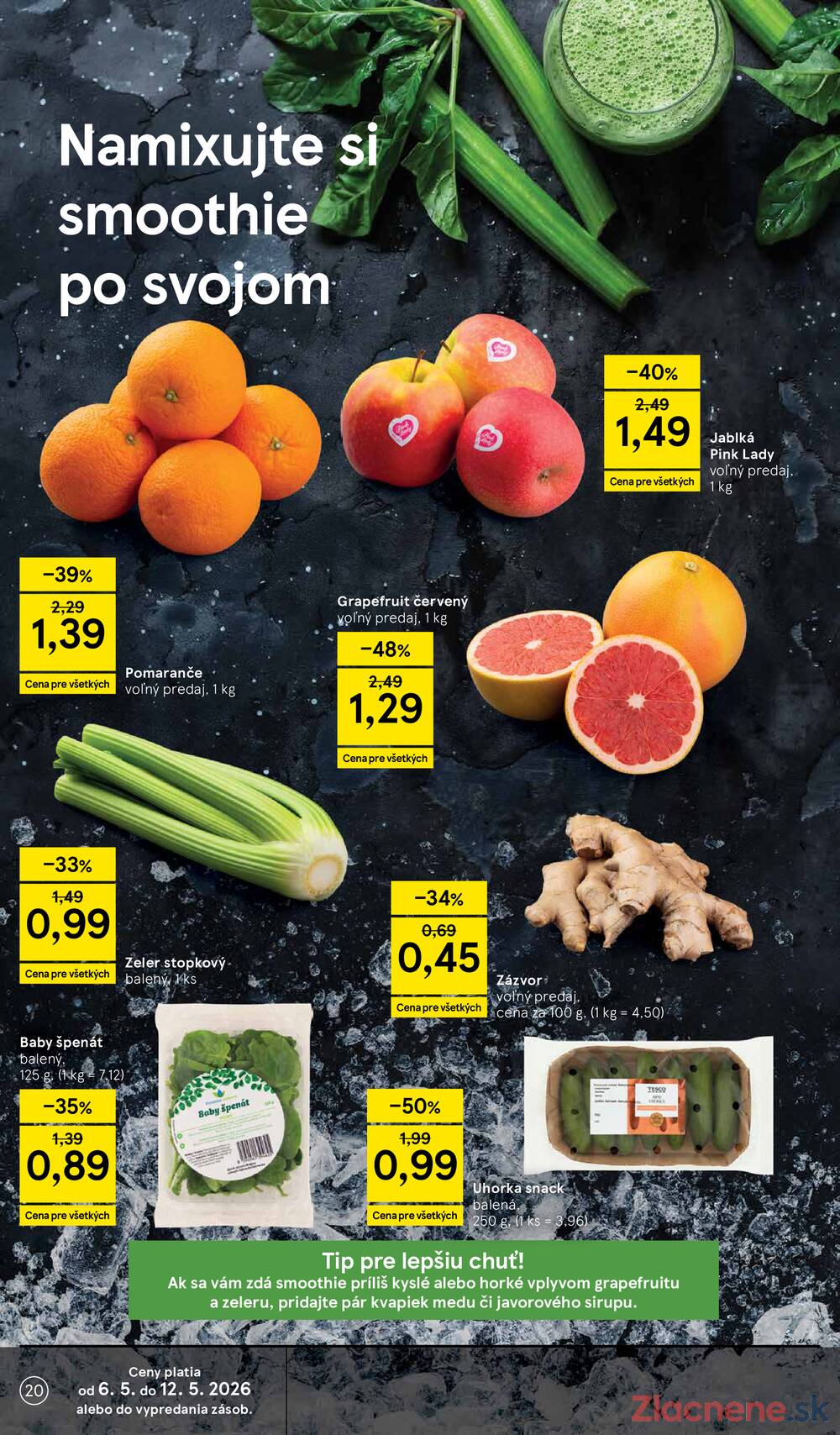 Tesco supermarkety od 6.5. do 12.5.2026