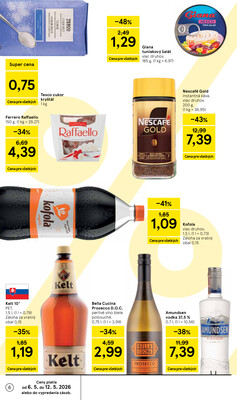 Tesco supermarkety od 6.5. do 12.5.2026