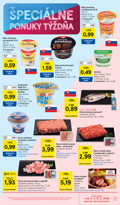 Tesco supermarkety od 6.5. do 12.5.2026