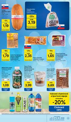 Tesco supermarkety od 6.5. do 12.5.2026