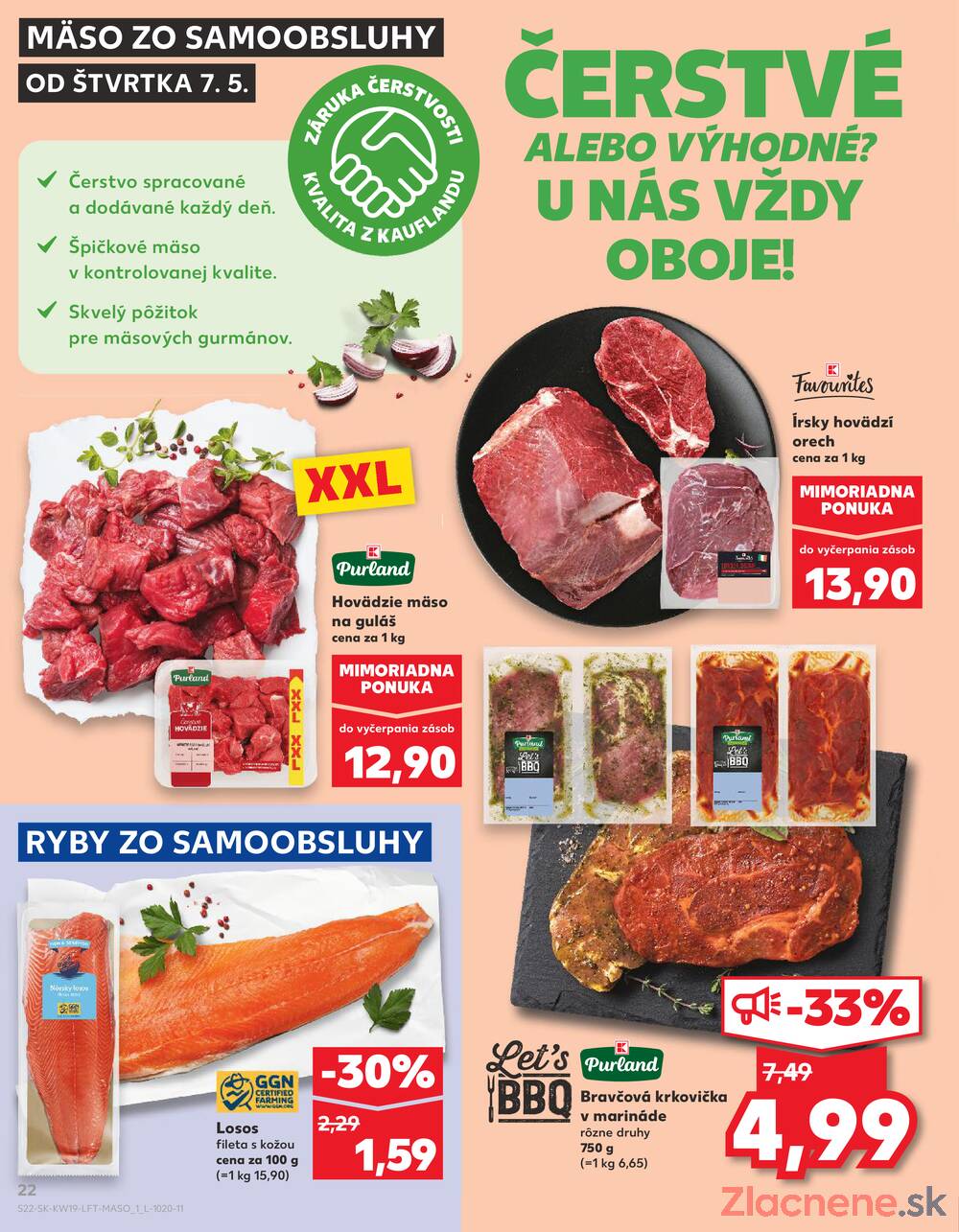 Leták Kaufland - Kaufland 7.5. - 13.5. - Kaufland Michalovce (Humenská cesta) - strana 22