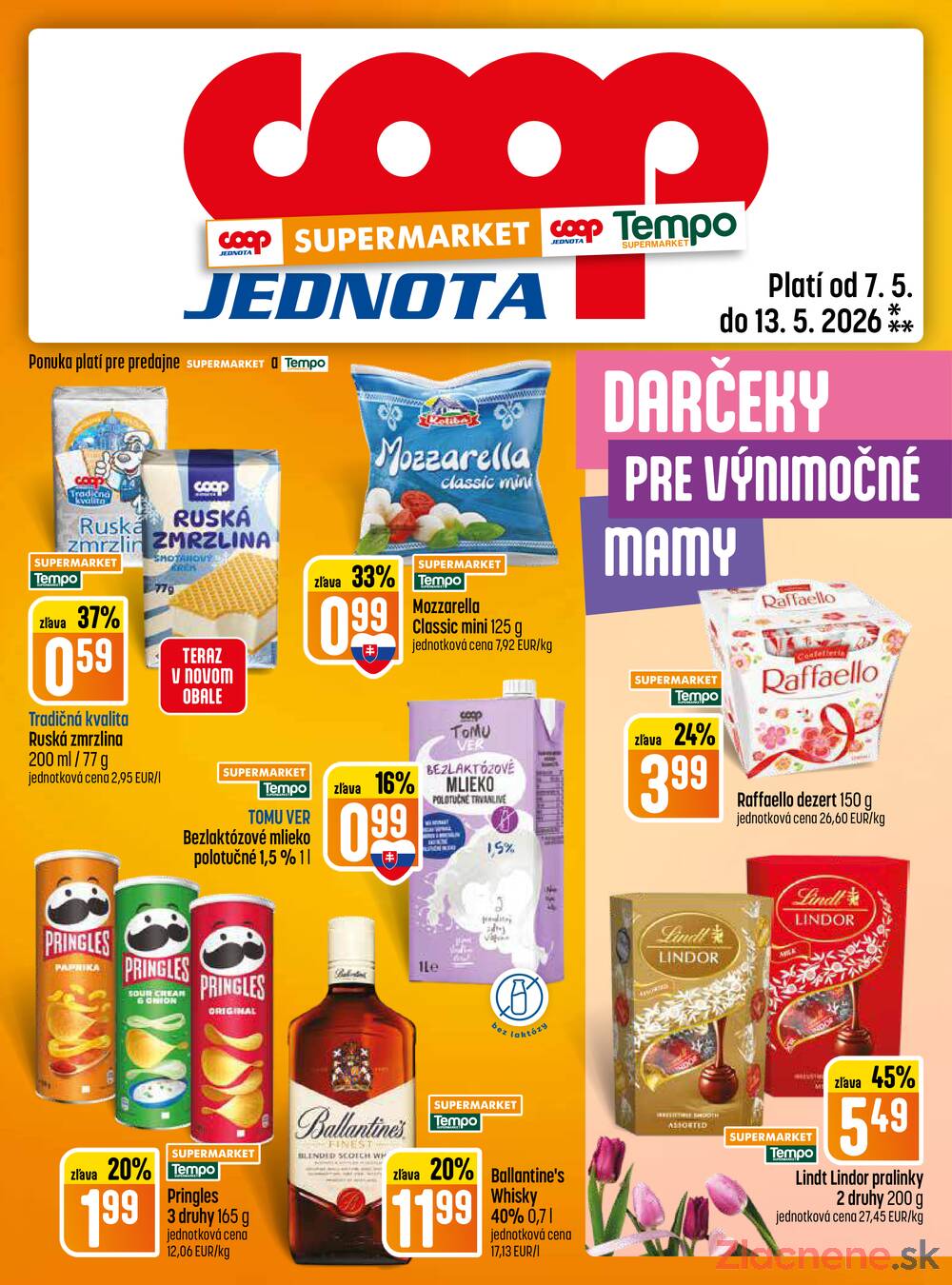 Leták COOP Jednota Slovensko - COOP do 13.5. - strana 13
