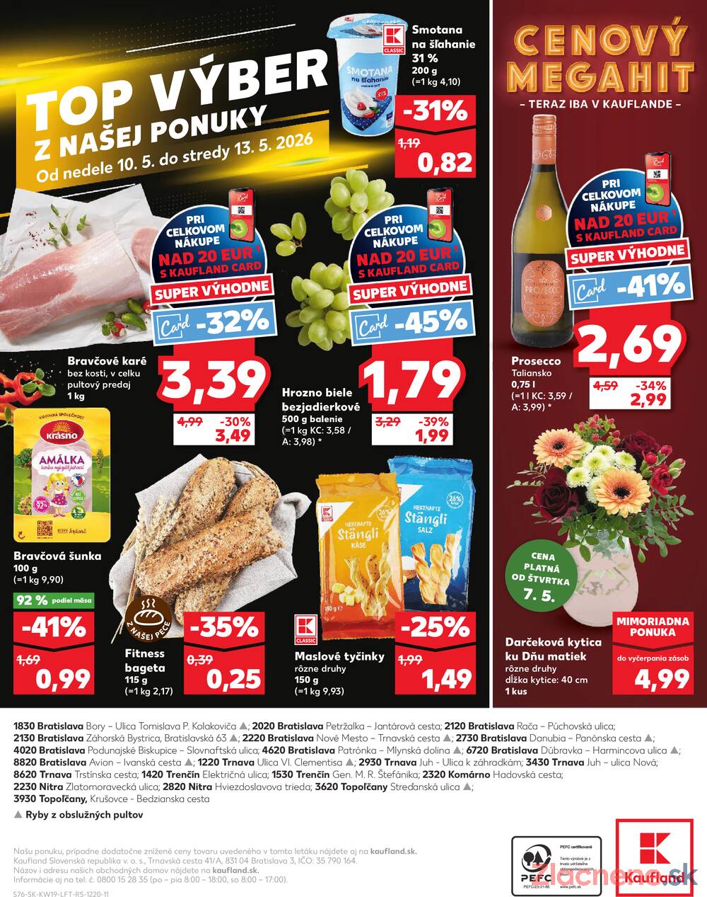 Leták Kaufland - Kaufland 7.5. - 13.5. - Kaufland Bratislava - Nové Mesto - strana 76 Leták Kaufland - Kaufland 7.5. - 13.5. - Kaufland Bratislava - Nové Mesto - strana 76