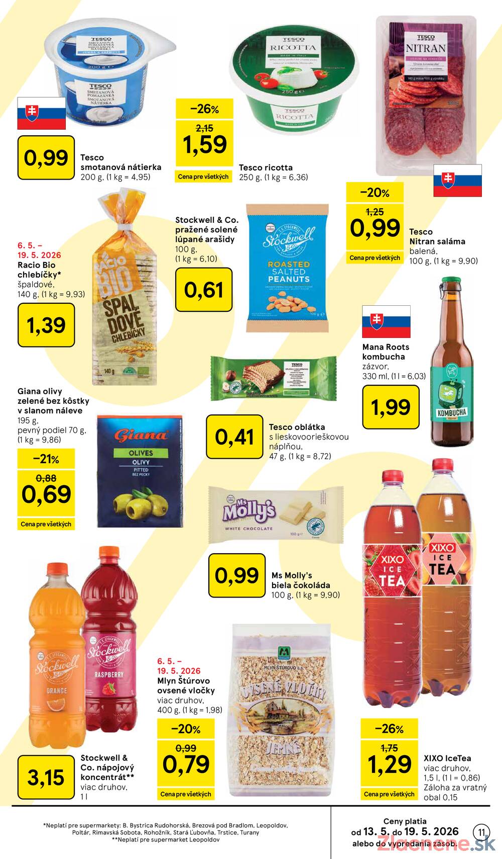 Leták Tesco - Tesco supermarkety od 13.5. do 19.5.2026 - strana 11