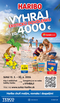 Tesco supermarkety od 13.5. do 19.5.2026