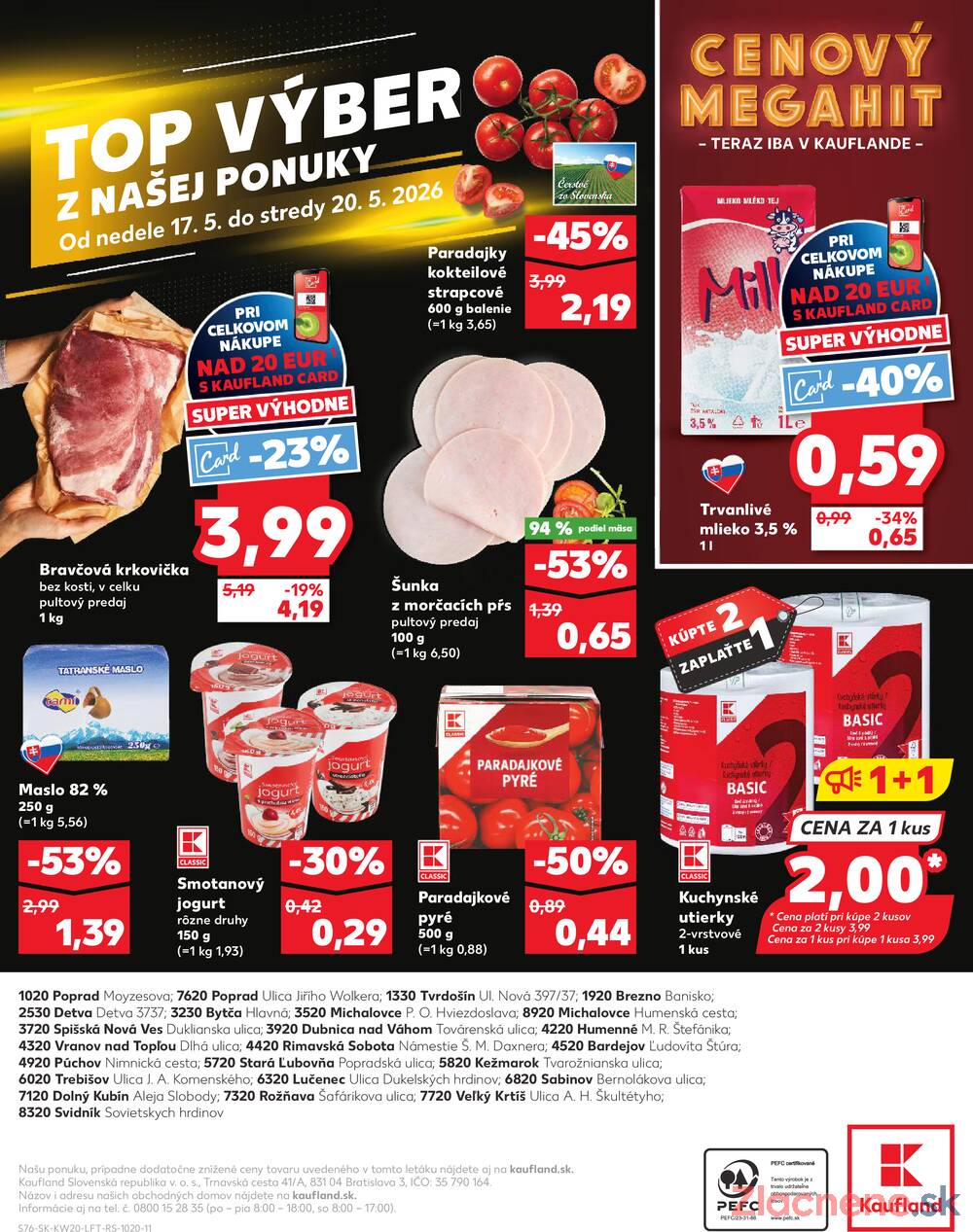 Leták Kaufland - Kaufland 14.5. - 20.5. - Kaufland Tvrdošín - strana 76