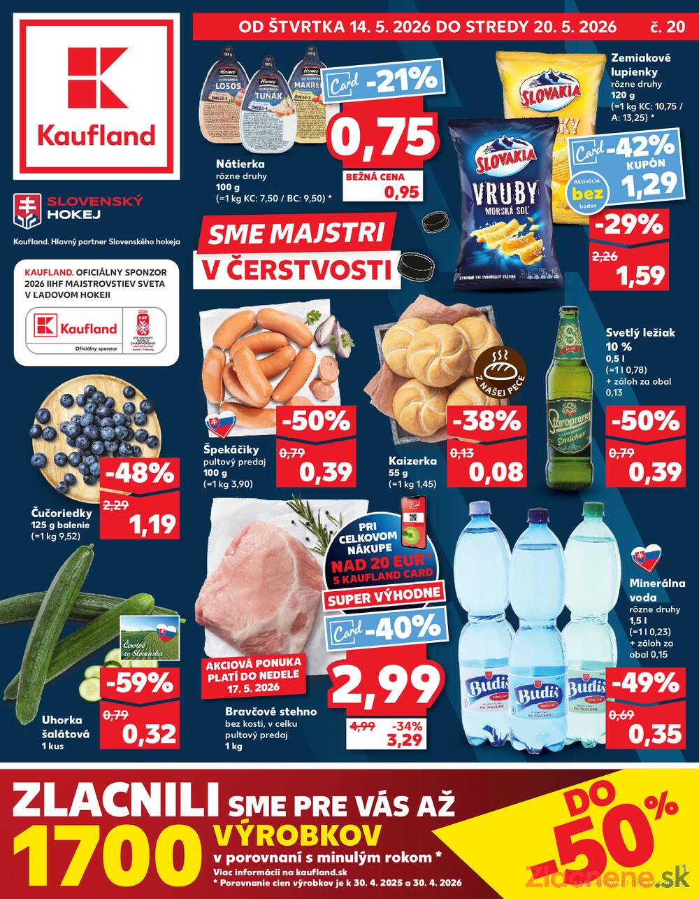 Leták Kaufland - Kaufland 14.5. - 20.5. - Kaufland Michalovce - strana 1 Leták Kaufland - Kaufland 14.5. - 20.5. - Kaufland Michalovce - strana 1