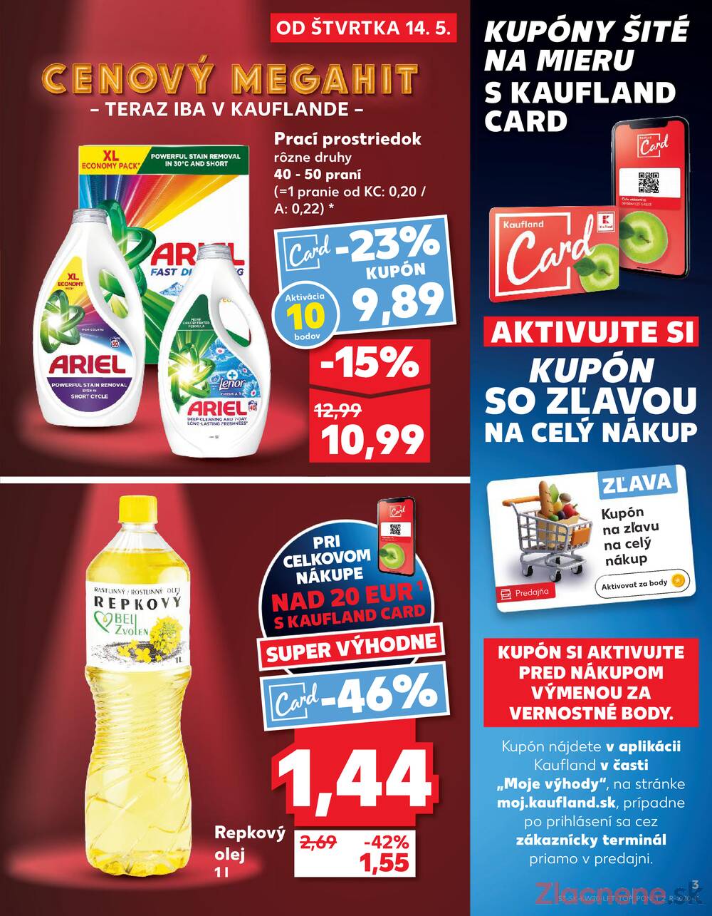 Leták Kaufland - Kaufland 14.5. - 20.5. - Kaufland Michalovce - strana 3 Leták Kaufland - Kaufland 14.5. - 20.5. - Kaufland Michalovce - strana 3