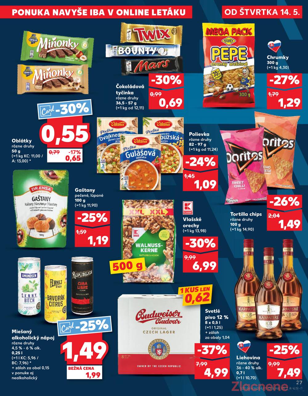 Leták Kaufland - Kaufland 14.5. - 20.5. - Kaufland Spišská Nová Ves - strana 27