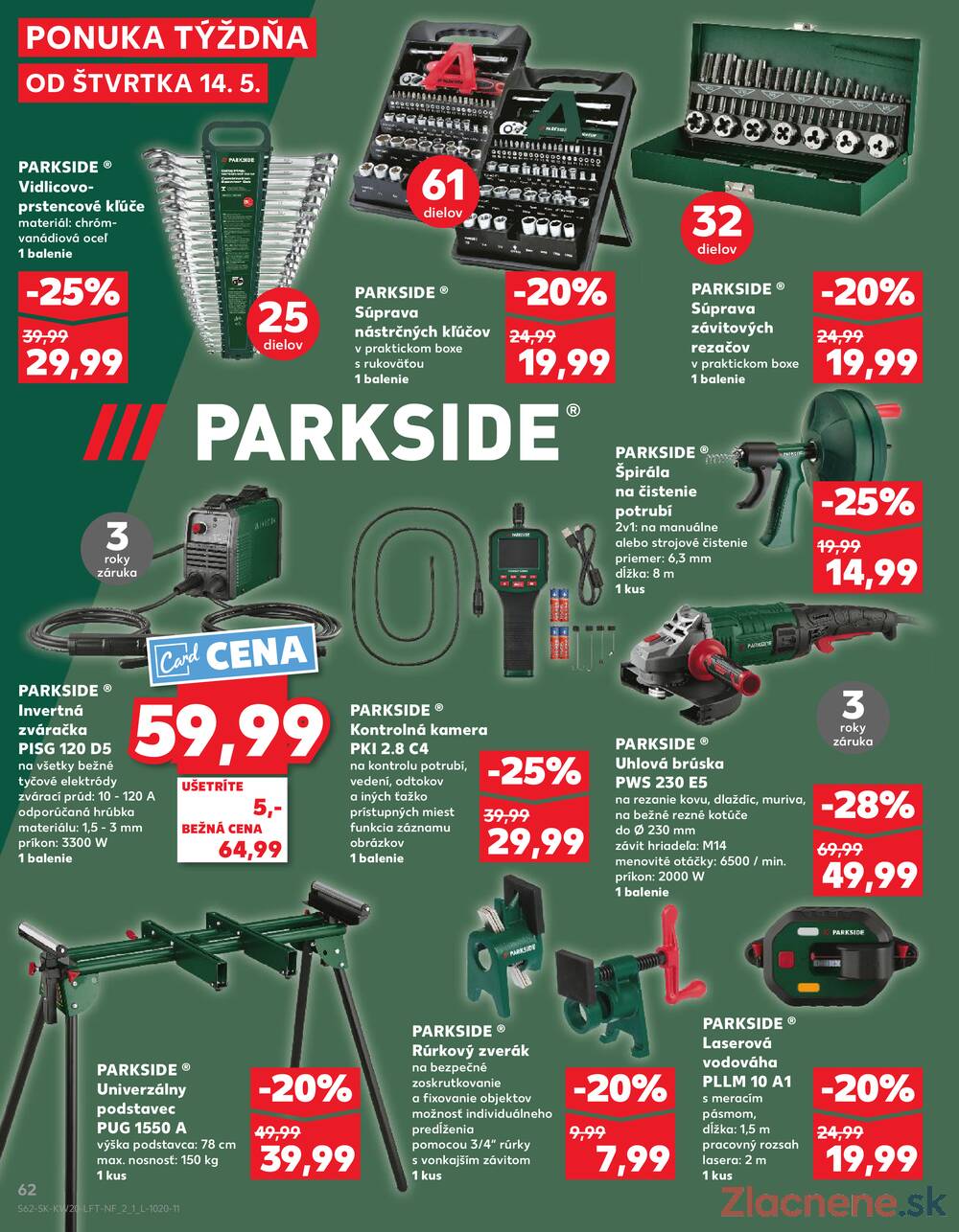 Leták Kaufland - Kaufland 14.5. - 20.5. - Kaufland Spišská Nová Ves - strana 62 Leták Kaufland - Kaufland 14.5. - 20.5. - Kaufland Spišská Nová Ves - strana 62