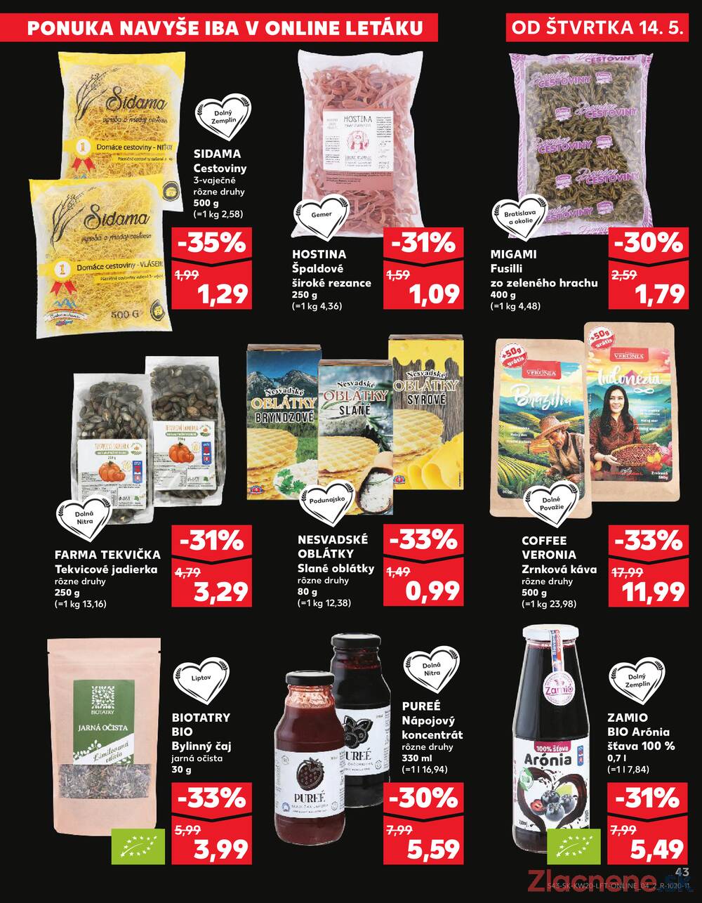 Leták Kaufland - Kaufland 14.5. - 20.5. - Kaufland Púchov - strana 43 Leták Kaufland - Kaufland 14.5. - 20.5. - Kaufland Púchov - strana 43