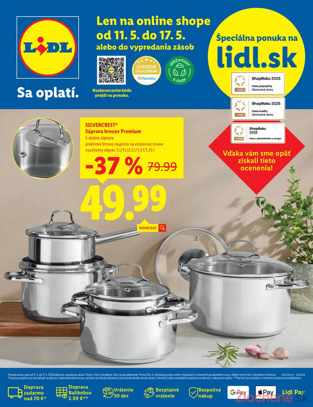 Leták Lidl - Lidl Online magazín 11.5. - 17.5. - strana 1 Leták Lidl - Lidl Online magazín 11.5. - 17.5. - strana 1