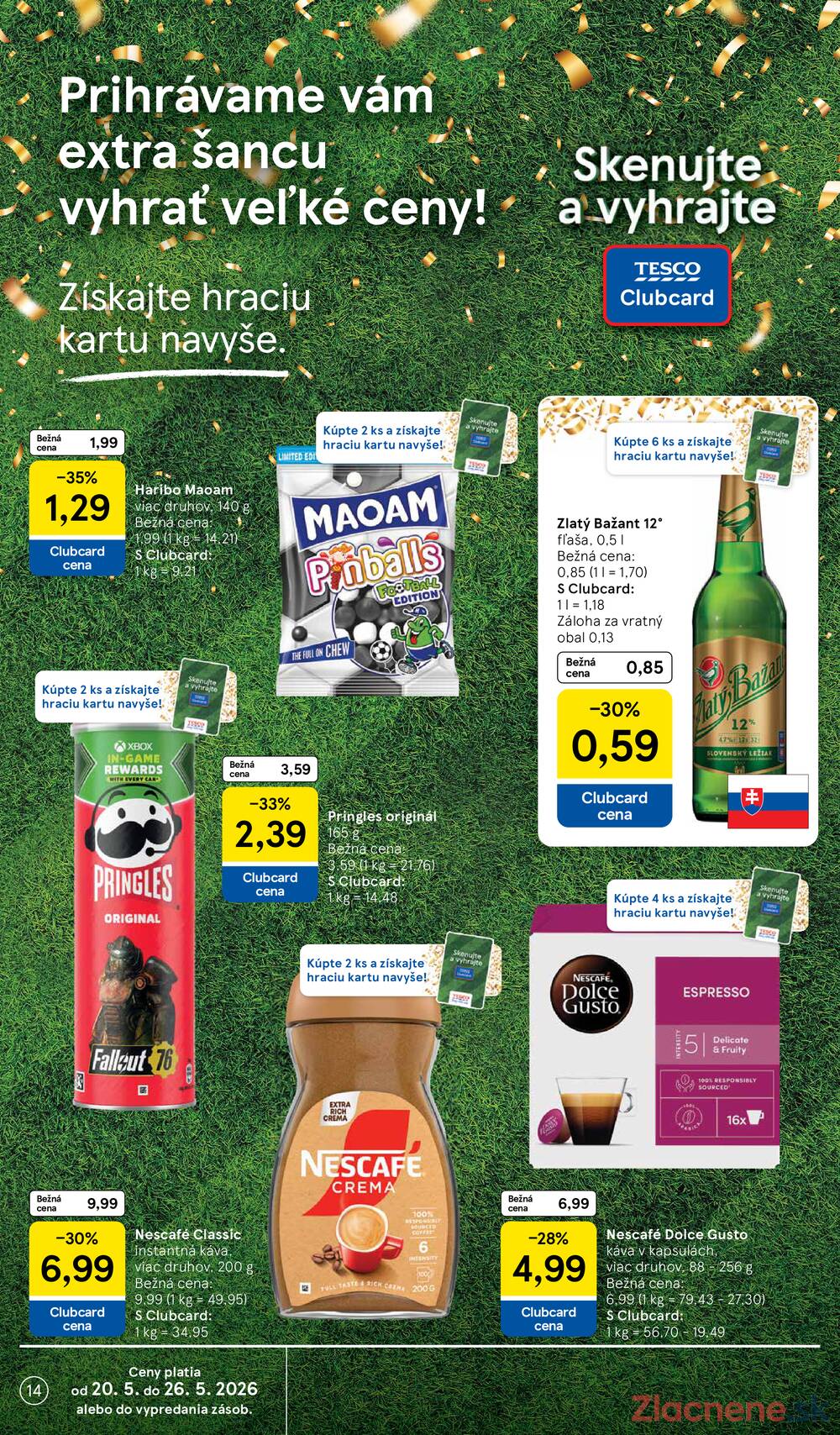 Tesco malé hypermarkety 20.5. - 26.5.