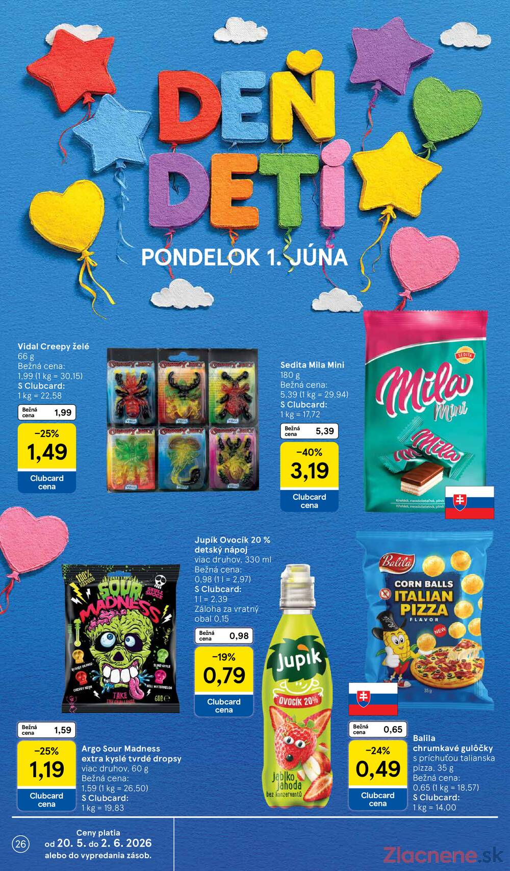 Tesco malé hypermarkety 20.5. - 26.5.