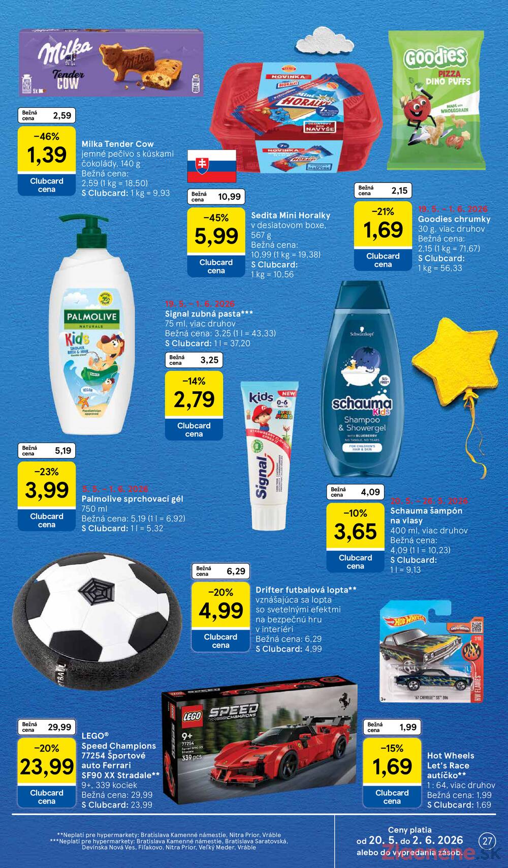 Tesco malé hypermarkety 20.5. - 26.5.