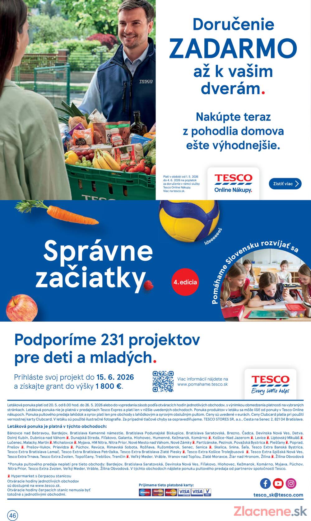 Tesco malé hypermarkety 20.5. - 26.5.