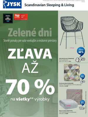 Jysk : 4 letáky
