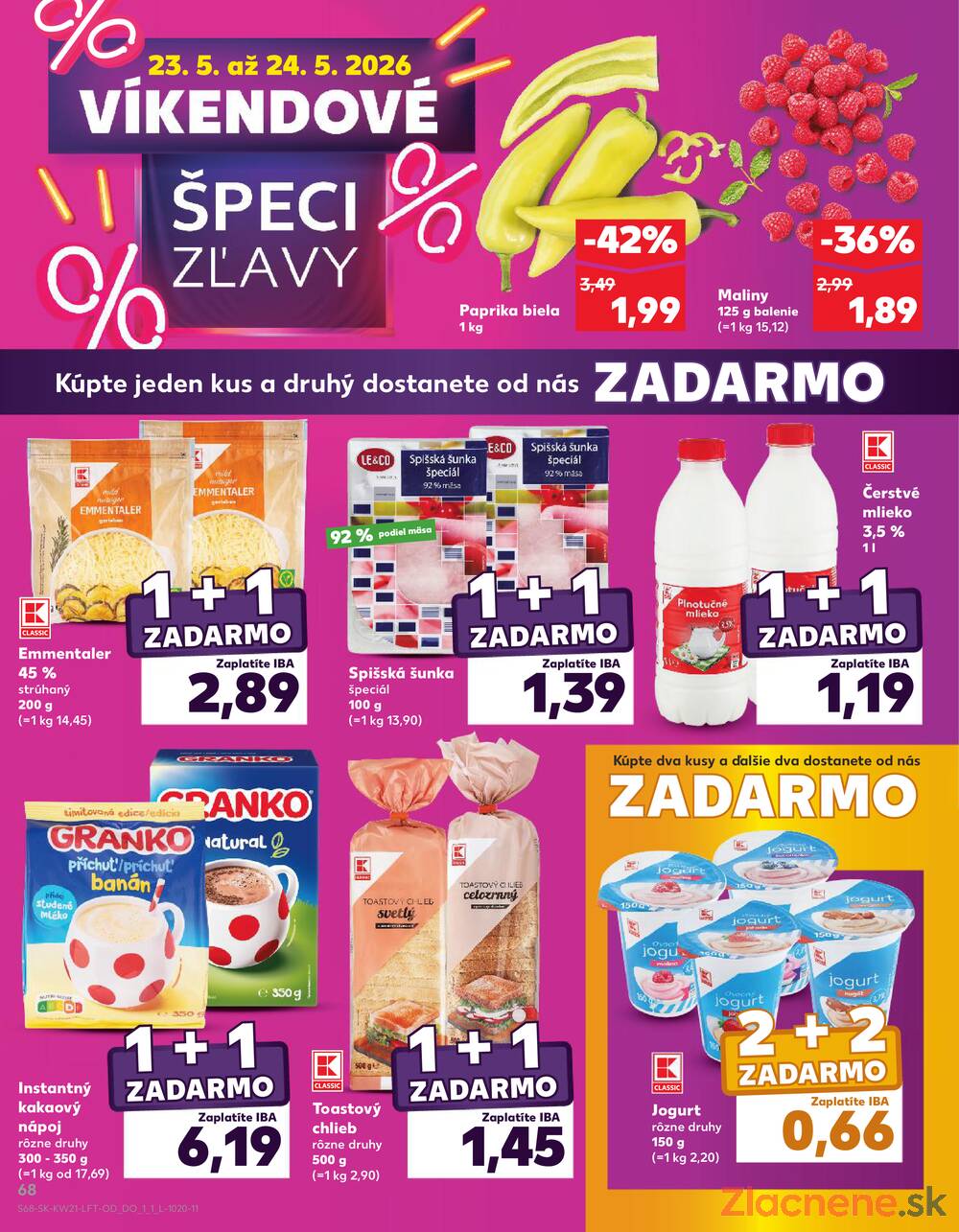 Kaufland 21.5. - 27.5. - Kaufland Poprad - Jiřího Wolkera