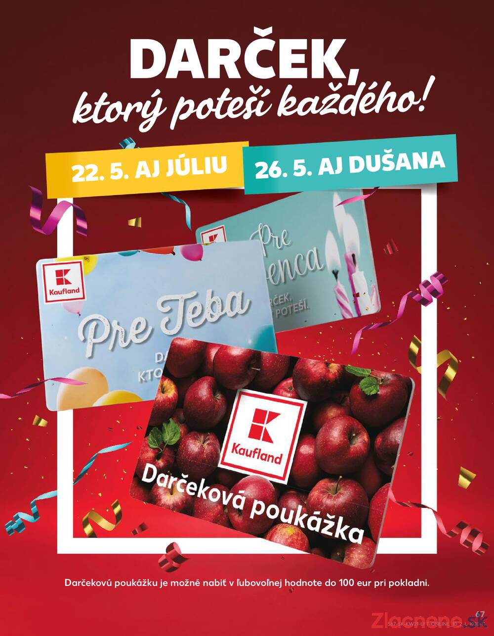 Kaufland 21.5. - 27.5. - Kaufland Veľký Meder