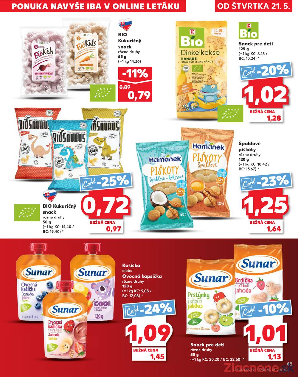 Kaufland 21.5. - 27.5. - Kaufland Bratislava - Petržalka