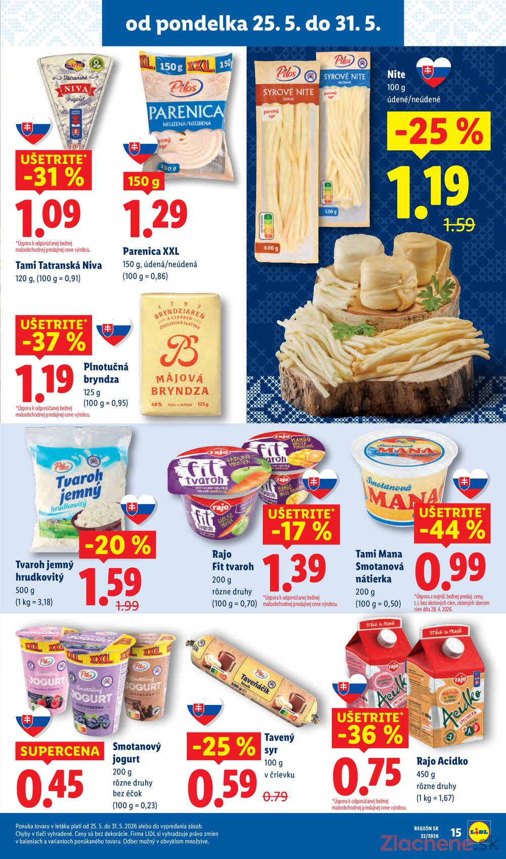 Lidl do 31.5.