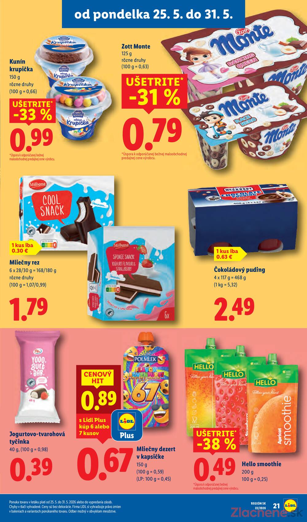 Lidl do 31.5.