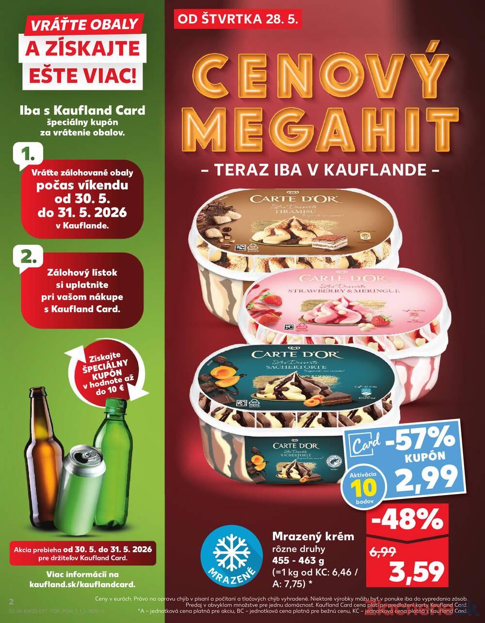 Leták Kaufland - Kaufland 28.5. - 3.6. - Kaufland Detva - strana 2 Leták Kaufland - Kaufland 28.5. - 3.6. - Kaufland Detva - strana 2