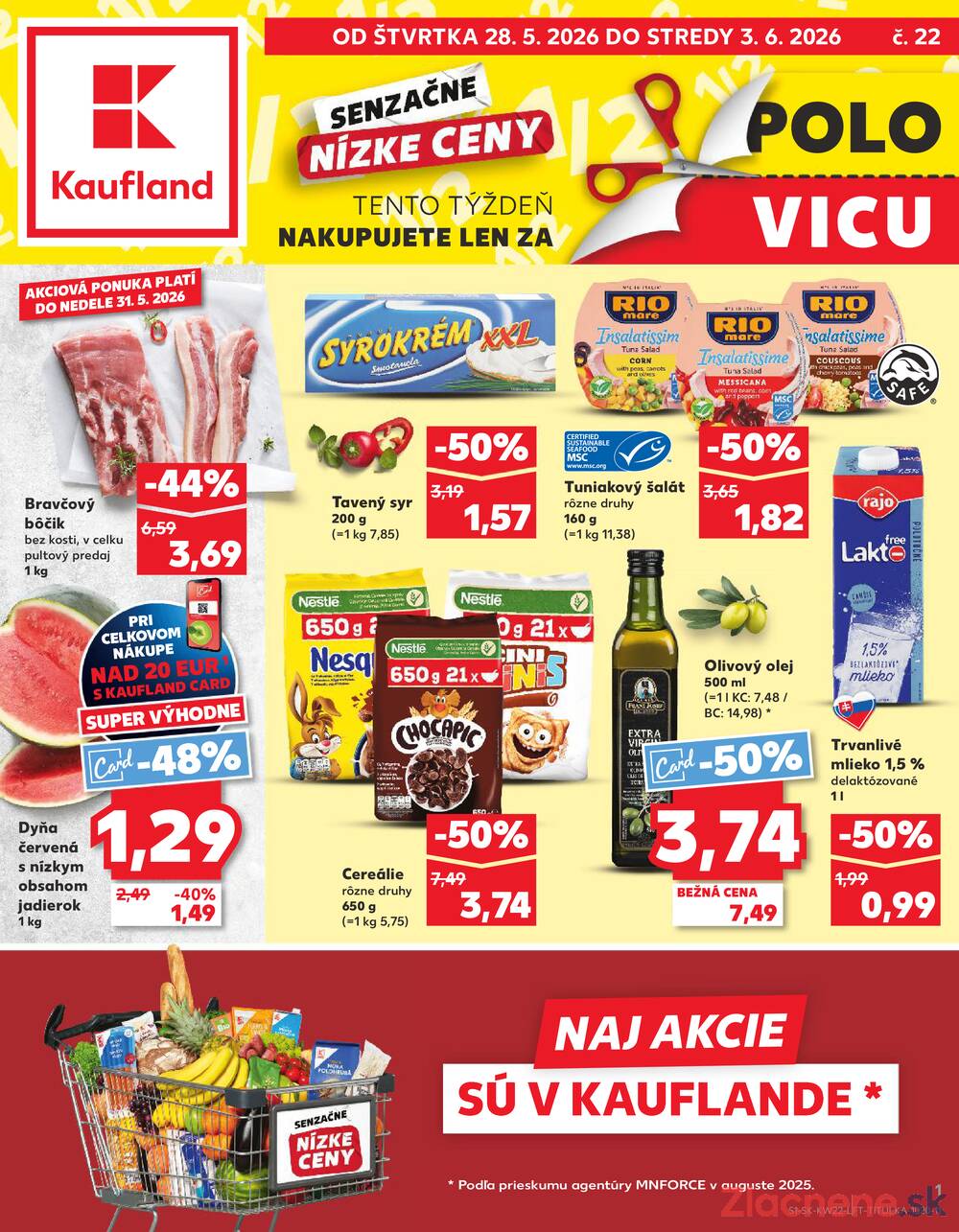 Leták Kaufland - Kaufland 28.5. - 3.6. - Kaufland Kežmarok - strana 1 Leták Kaufland - Kaufland 28.5. - 3.6. - Kaufland Kežmarok - strana 1