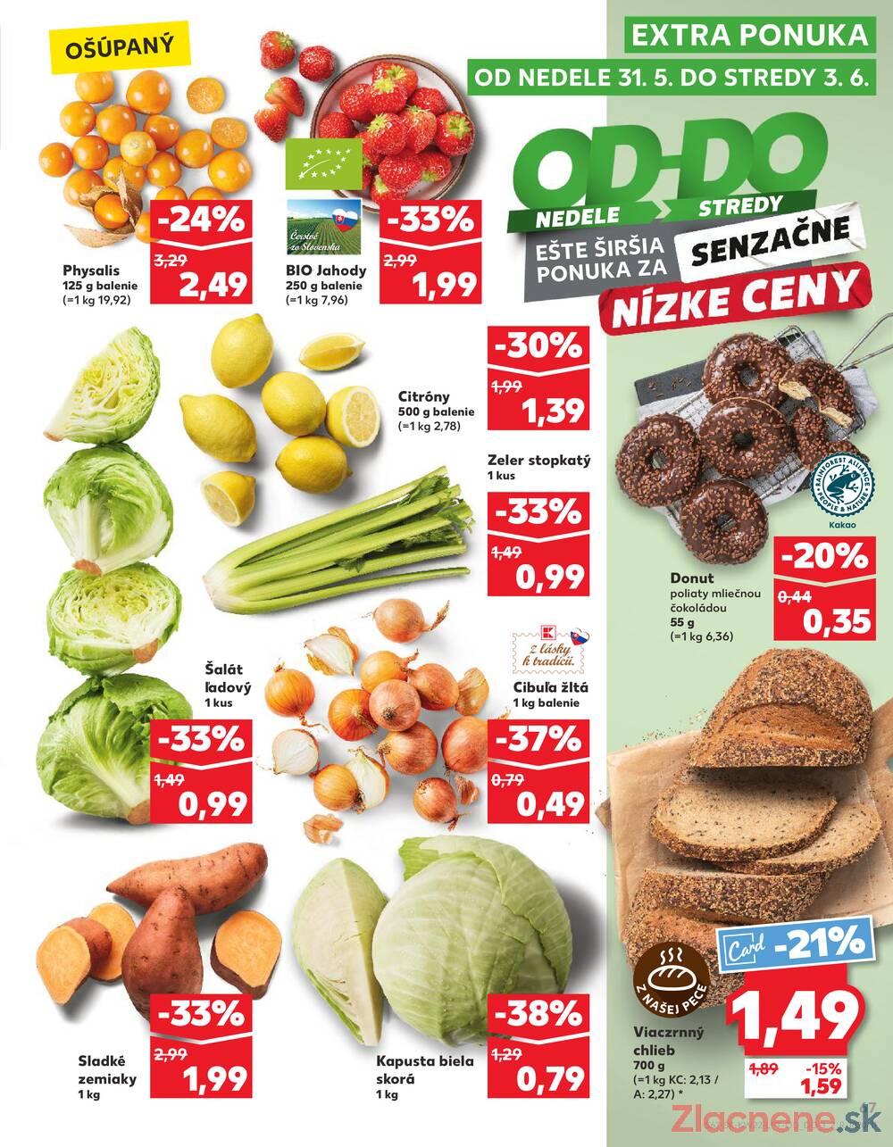 Kaufland 28.5. - 3.6. - Kaufland Trebišov